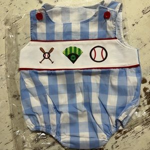 Baseball bubble new in package 6-12m